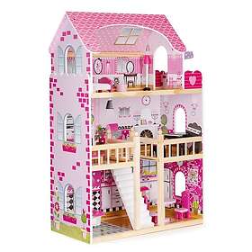 EcoToys Dockhus med Möbler MST-ECO06391