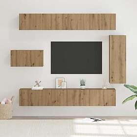 vidaXL 3393134 Ensemble Meuble TV Mural 8 pcs Bois d'ingénierie