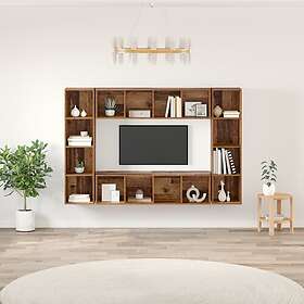 vidaXL 3393543 Ensemble Meuble TV 37x37x142.5cm