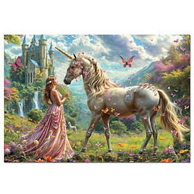 Educa Enhörningar och fjärilar 500 Bitar