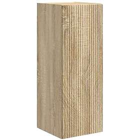 vidaXL 892293 TV Wall Shelf 30 x 31 x 80 cm