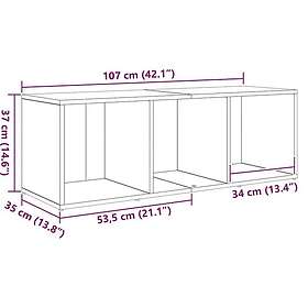 vidaXL 3393253 Meuble TV