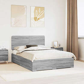 vidaXL Sängram Bed Frame 3412788 140x190cm