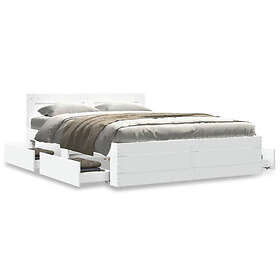 vidaXL Sengeramme 3295590 140x190cm