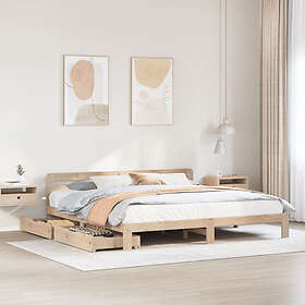 vidaXL Bed Frame 3309857 200x200cm
