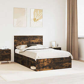 vidaXL Sängram 3409376 120x190cm