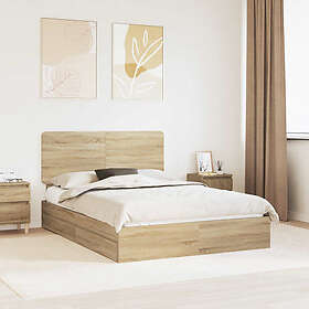 vidaXL Förvaringssäng Säng 3412681 140x200cm