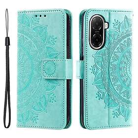 MTK Stativ Præget Totem Wallet Case for Xiaomi Redmi A5 4G / Poco C71 4G