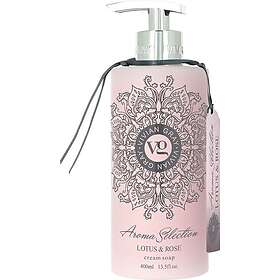 Vivian Gray Aroma Selection Lotus&Rose Nestesaippua 400 ml