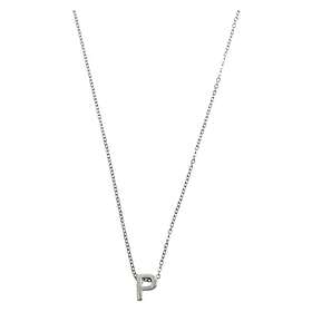 Timi Of Sweden Viola Brev Halskjede Rustfritt Stål Sølv P
