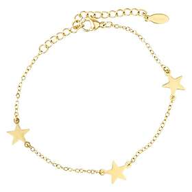 Timi Of Sweden Majda Star Armbånd Rustfritt Stål Gull