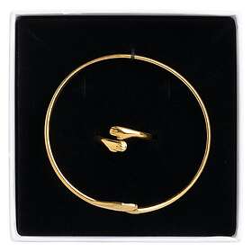 Timi Of Sweden Lahjapakkaus Essential Korvakorut & Rannekoru Setti Ruostumaton T