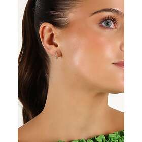 Snö Of Sweden Exibit Liten Ring Øre Enkel Gull 13mm