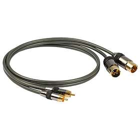 Goldkabel Stereo RCA till XLR-kabel 0.5m 824136