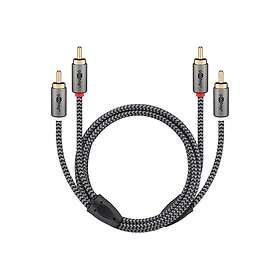 Goobay stereo RCA-kabel 1m 65292