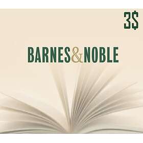 Barnes and Noble $3 Gift Card