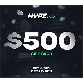 Hype.Live $500 Gift Card