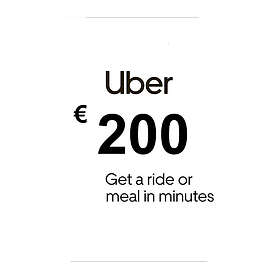 Carte Cadeau Uber EUR 200