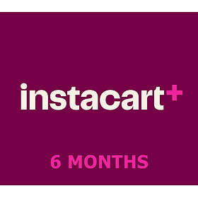 Instacart+ 6 Months Subscription Gift Card