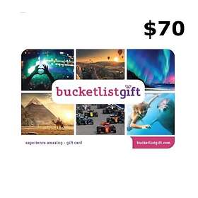 BucketlistGift USD 70 Gift Card