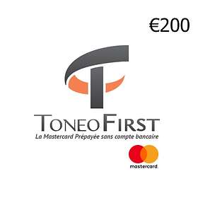Toneo First Mastercard Carte Cadeau EUR 200