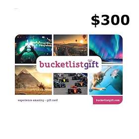BucketlistGift USD 300 Gift Card