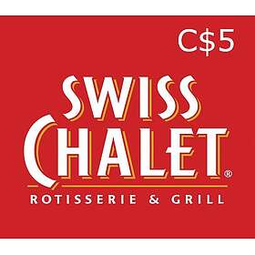 Swiss Chalet C$5 Gavekort CA