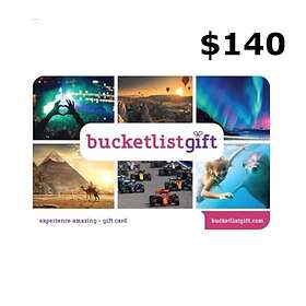 BucketlistGift USD 140 Gift Card