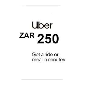 Uber Gift Card 250 ZAR