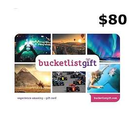BucketlistGift Gift Card USD 80