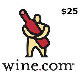 Wine.com Gift Card $25 US