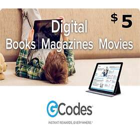 GCodes® Global Digital Media $5 Gift Card US