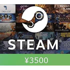 Steam Gift Card JPY 3500
