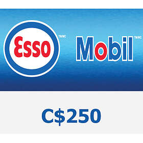 Esso og Mobil Gavekort C$250 CA