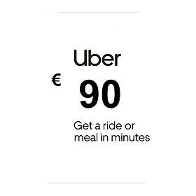 Uber Gift Card EUR 90