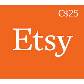 ETSY CAD 25 Gift Card CA