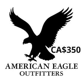 American Eagle CAD 350 Gift Card