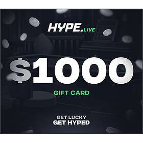 Hype.Live Gift Card $1000