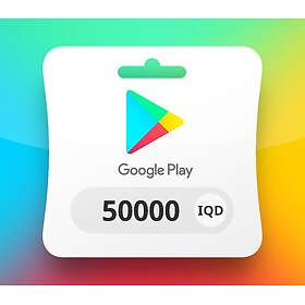 Google Play Gift Card IQD 50000