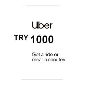 Uber Gavekort 1000 TRY