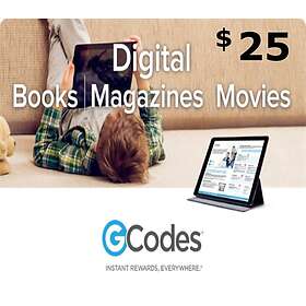 GCodes® Global Digital Media $25 Gift Card US