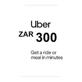 Carte Cadeau Uber 300 ZAR