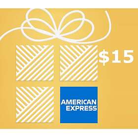 American Express $15 US Gift Card (6 Month Expiration)