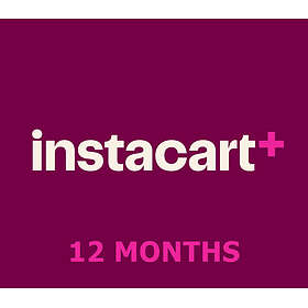 Instacart+ 12 Months Subscription Gift Card CA