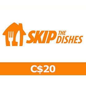 SkipTheDishes Gift Card C$20 CA