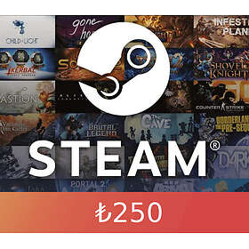 Steam Gift Card - ₺250 TR Activation Code