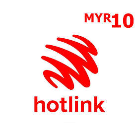 Hotlink 10 MYR Mobile Gift Card MY
