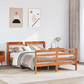 vidaXL Sängram 3306658 135x190cm