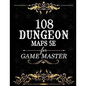 108 Dungeon Maps 5e for Game Master : DnD Maps Grid for Tabletop Fantasy TTRPG Role-Playing RPG Games: DnD RPG Maps for Game Master