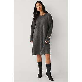 Selected Lulu Stickad Ny O-Neck Klänning